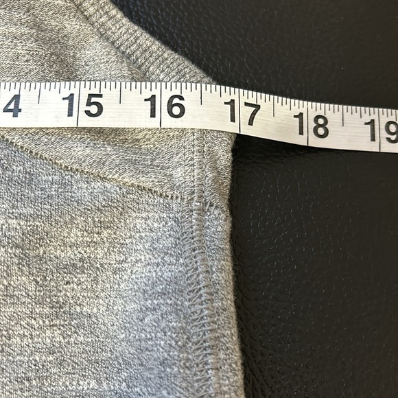 RAG and BONE DRESS Grey Racer Back Scoop Neck Sleeveless Knee Length Sz M - Picture 9 of 10